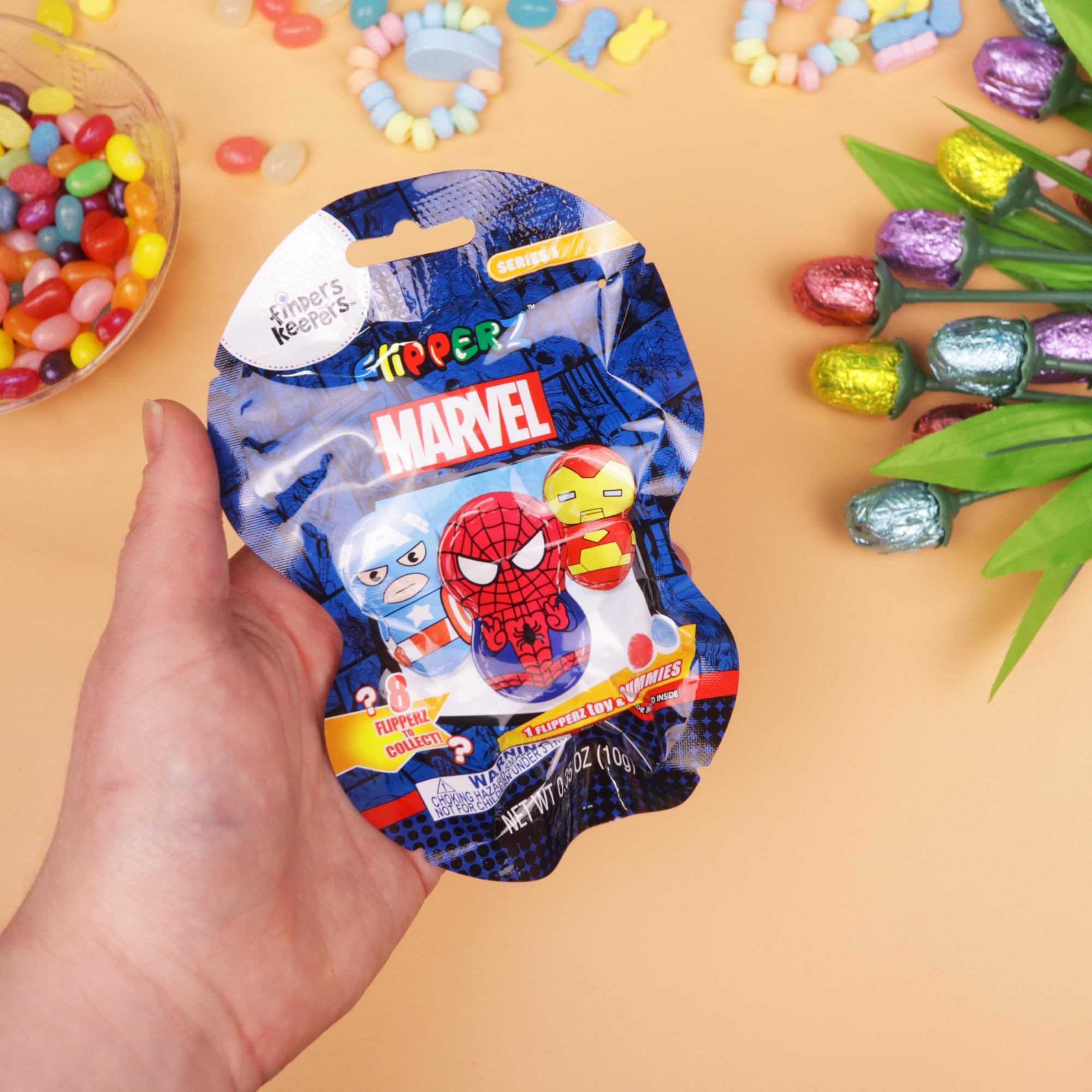 Amazon.com : Flipperz Marvel Superhero Finders Keepers with